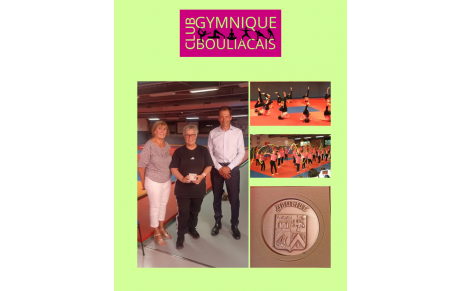 MEDAILLE pour Caroline HAMIS